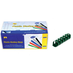 PSI Binding Ring, PSBR25GR, Plastic, 225 Sheets, 25mm, Green, 50 Pcs/Pack