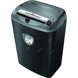 Fellowes Paper Shredder, 75CS, Powershred, Cross-Cut, 12 Sheets, Black