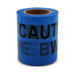 Warning Tape, 6 Inch x 200 Mtrs, Blue