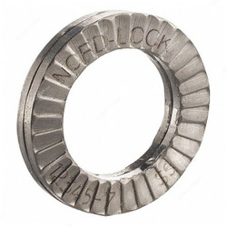 Nord-Lock Wedge Locking Washer, 2734, Stainless Steel, 1 Inch