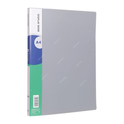 Deli Display Book, E5003, 30 Pockets, Grey