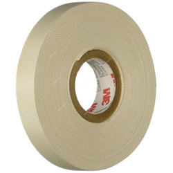 3M Glass Cloth Electrical Tape, Scotch 27, 12.7MM x 20.1 Mtrs, White