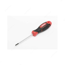 Geepas Screwdriver, GT59096, Phillips, PH0 x 100MM, Red/Black