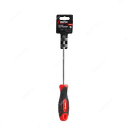 Geepas Screwdriver, GT59227, Slotted, 6.5 x 325MM, Red/Black