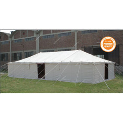 Special Arabic Deluxe Tent, AMT-129, Iron Stick, 6 x 12 Yard, White