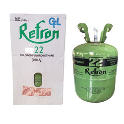 Refron Refrigerant Gas, R-22, HCFC, Pure Fluid, 13.6 Kg