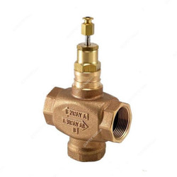 Honeywell 2-Way Threaded Electric Valve Actuator, V5011P1038, 2 Inch, BSPT, PN20, Bronze