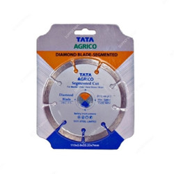 Tata Agrico Diamond Saw Blade, DSN400, Stainless Steel, 13280RPM, 4.5 Inch