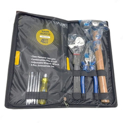 Tata Agrico Hand Tool Kit, DIY002, Chrome Vanadium, 8 Pcs/Set
