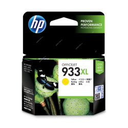 HP High Yield Original Ink Cartridge, CN056AA, 933XL, Yellow