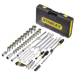 Stanley Socket Set, 1-94-660, 75 Pcs/Set