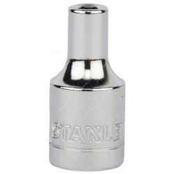 Stanley 6 Point Standard Socket, 1/4 Inch, 4.5MM