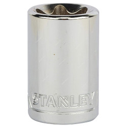 Stanley 6 Point Torx Socket, STMT73369-8B, 1/2 Inch Drive, E22