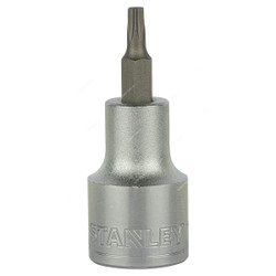 Stanley 4 Point Torx Bit Socket, STMT73389-8B, 1/2 Inch Drive, T20