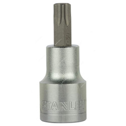 Stanley 4 Point Torx Bit Socket, STMT73395-8B, 1/2 Inch Drive, T50