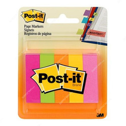 Post-It Page Marker, 1/2 x 2 Inch, Multicolor, 500 Pcs/Pack
