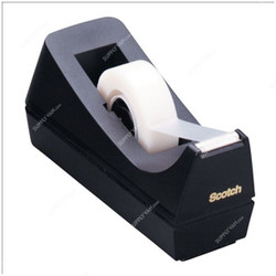 Scotch Desktop Tape Dispenser, C-38, Black