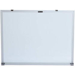 Deli White Board With Aluminium Frame, 90 x 120CM