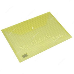 Fis My Clear Bag, A4, Yellow
