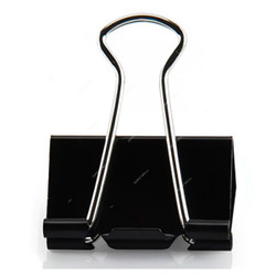 Deluxe Binder Clip, 25MM, Black, 12 Pcs/Pack