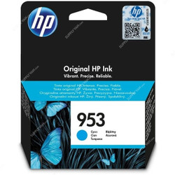 HP 953 Original Ink Cartridge, F6U12AE, 700 Pages, Cyan