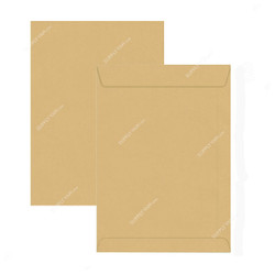 Hispapel Manila Peel/Seal Envelope, BE-A4-01, 120 GSM, 229 x 324MM, Brown, 50 Pcs/Pack