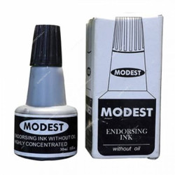 Modest Stamp Pad Ink, 30ML, Black