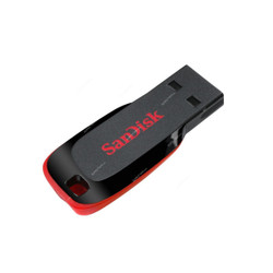 Sandisk Cruzer Blade Flash Drive, USB 2.0, 8GB