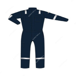 Tarasafe Arc Flash Coverall, BLOKARC-10COV-42NV, Blok-Arc, Size42, Navy Blue