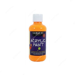 Sargent Art Neon Acrylic Paint, SA22-2211, 8 Oz, Yellow Orange