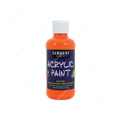 Sargent Art Neon Acrylic Paint, SA22-2214, 8 Oz, Orange