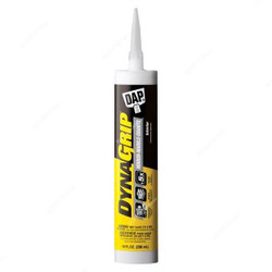 Dap DynaGrip Construction Adhesive, 27522, 10 Oz, White