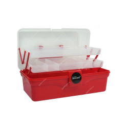 Sinoart Art Tool Box, SFA158, Red/Clear