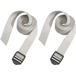 Master Lock Lashing Strap With Plastic Buckle, ML3004EURDAT, 1.2 Mtrs x 25MM, 40 Kg, Grey, 2 Pcs/Pack