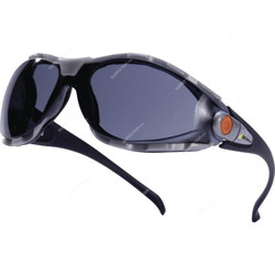 Delta Plus Safety Glasses, PACAYA-D, Polycarbonate, Smoke