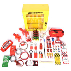 Lok-Force Electro-Mechanical Loto Kit, LOKT-EMSC6-403, M, 123 Pcs/Kit