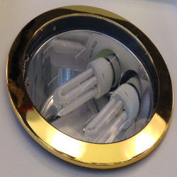 Syv Indoor Down Light, Aero 8, 26W, Gold