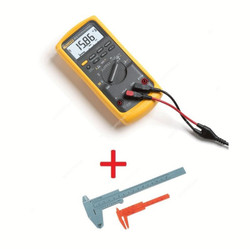 Fluke Industrial Digital Multimeter 87V w/ 2 Plastic Vernier Calipers Free