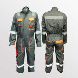 Prime Captain European Coverall, EUC280, M, Grey