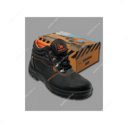 Workman Rock Safety Shoes, Size44, Black, High Ankle