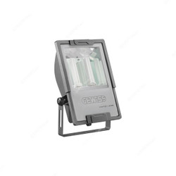 Gewiss Flood Light With Symmetrical Optic, GW84021, 84W, Graphite Grey