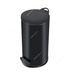 Hailo Pedal Waste Bin, Hlo-0520-219, T2 L, 19 Litres, Black