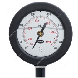 Brannan Exhaust Gas Thermometer, 93-110-2, 200MM, Back Entry