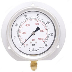 Calcon Pressure Gauge, CC10C, 80MM, 1/4 Inch, BSP, 0-70 Bar