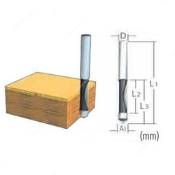 Makita Flush Trim Router Bit, 793106-8, 12x35MM