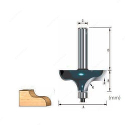 Makita Table Edge Bit, D-11807, 63.5x19MM