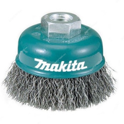 Makita Wire Cup Brush, 794160-5, Crimped, 75MM