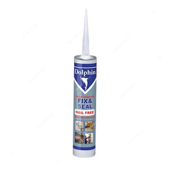 Dolphin Fix and Seal Nail Free Assembly Adhesive, 310ML, PK12