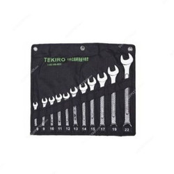 Tekiro Combination Wrench Set, W-C11SA, 11PCS