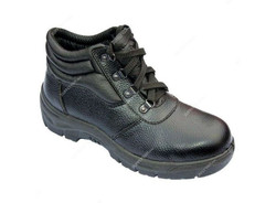 Rubi Safety Shoes, 080944, Black, Size44
